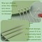 34-piece stainless steel sewing needle set with assorted sizes (2"–6.9"), large-eye stitching needles with storage tube for quilting, darning, upholstery, and doll making (11 sizes)